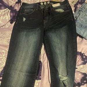 Classic rise skinny jenas